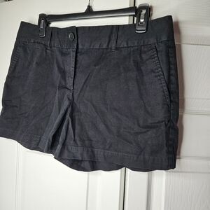 LOFT Black Shorts Size 8